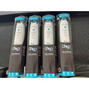 Lot of 4 EveryDrop Ice & Water Refrigerator Filter No# 3 New in Box
